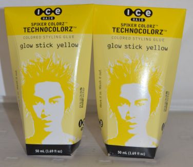 Joico ICE Hair - Spiker Colorz - Colored Styling Glue - Wicked Blue 1.69oz (2 Pack)