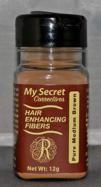 My Secret Hair Enhancing Fibers Pure Medium Brown 12g