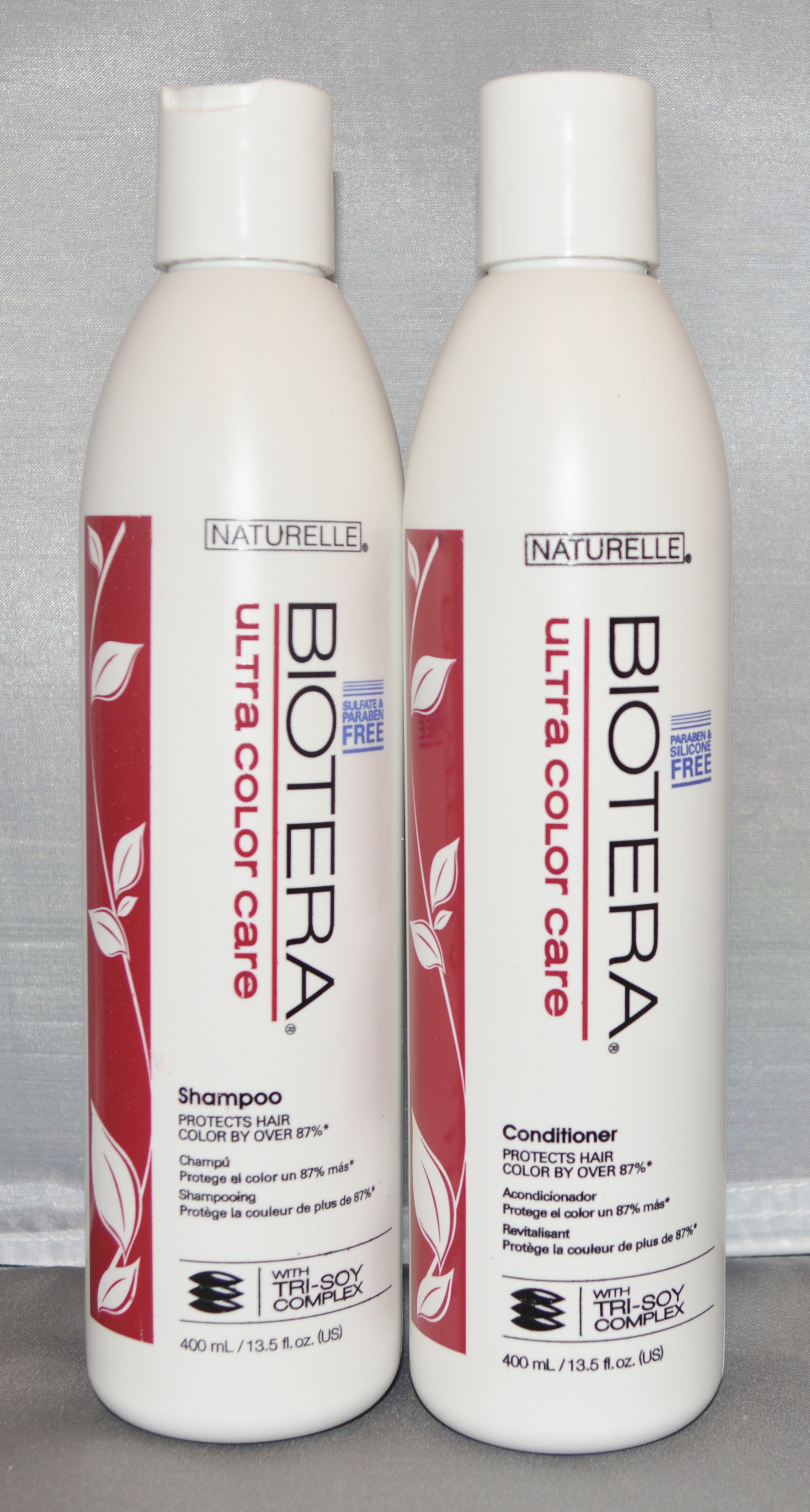 Naturelle Biotera Color Care Shampoo & Conditioner Set 13.5oz each Paraben Free