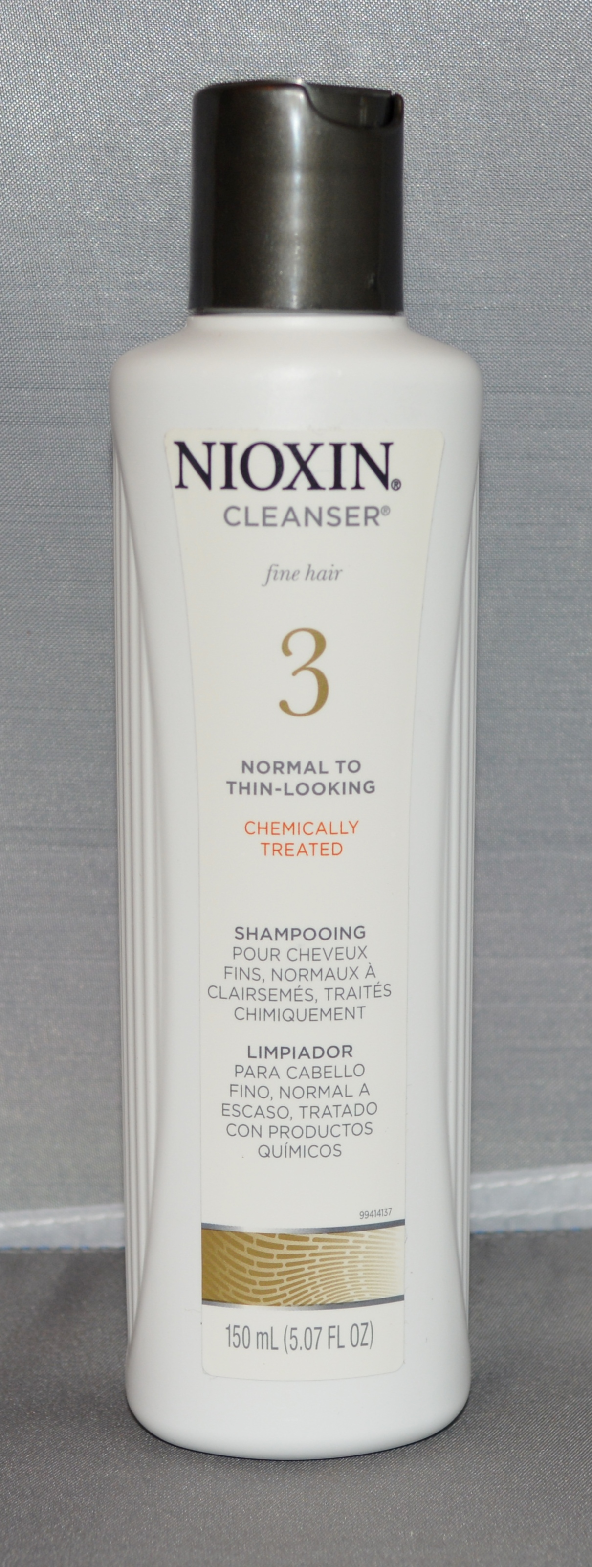 Nioxin Cleanser System 3 Fine/Treated/Normal to Thin-Looking Hair 5.07 oz