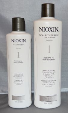 Nioxin System 1 Cleanser 10.1 oz and Scalp Therapy Conditioner 16.9 oz Set (2 pack)