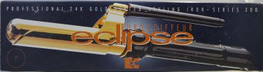 Euro-Coiffeur Eclipse Professional 24K Gold Plated 1" Styling Iron Series 300